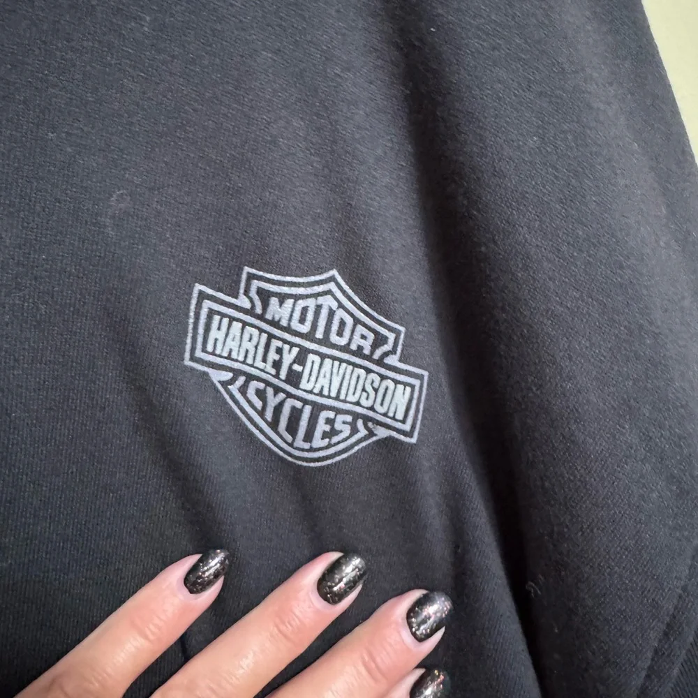 Harley‎ Davidson Black Hoodie, Size 5XL